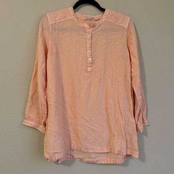 Soft Surroundings button tunic top - Picture 1 of 3